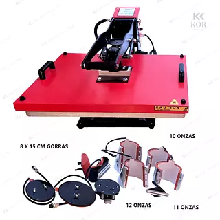Sublimadora Combo 8 En 1 | Kingpress
